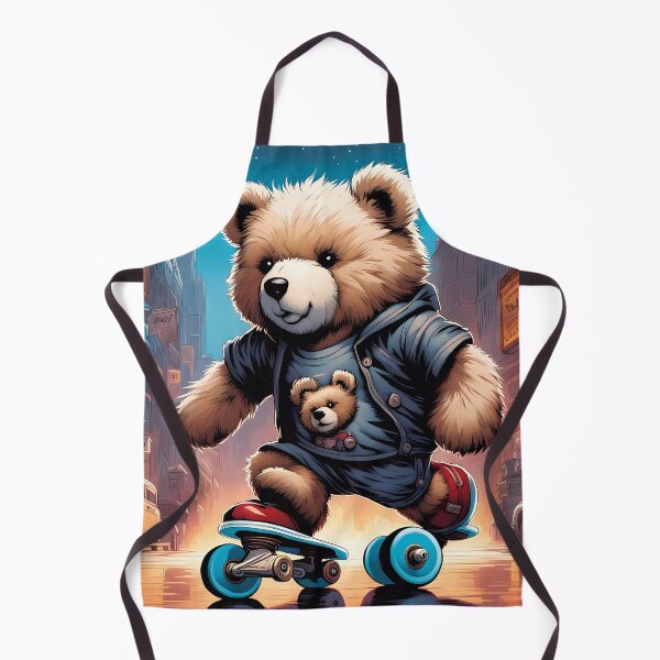 Artikelvorschau, Teddy auf Rollschuhen entworfen und verkauft von Colin Bentham.