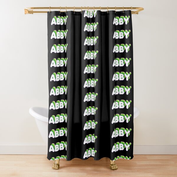 Item preview, Green Layers Abby Name Label (Black) designed and sold by NormadWorld.