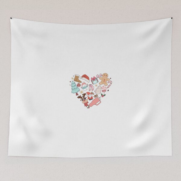 Item preview, Heartfelt Holiday Cheer/ Christmas theme design for t shirts/ stickers/ bags designed and sold by mbarts85.