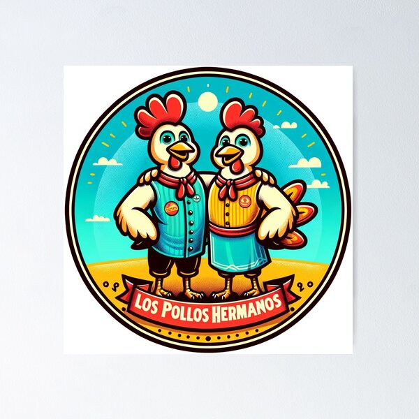 Item preview, "Los Pollos Hermanos" - Breaking Bad Flavor and Style designed and sold by Doming-Go.