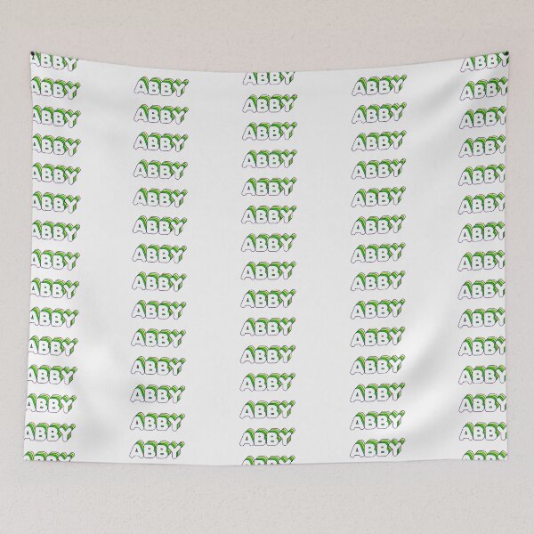 Item preview, Green Layers Abby Name Label designed and sold by NormadWorld.