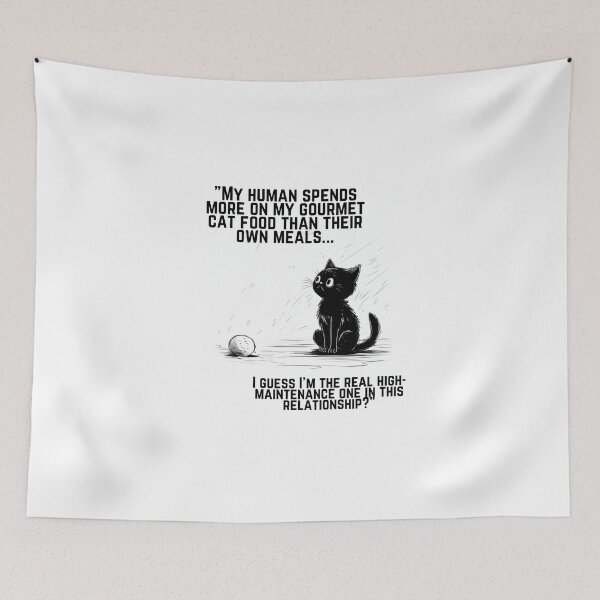 Item preview, Cat Contemplations - funny insights about life as cat designed and sold by artlife709.