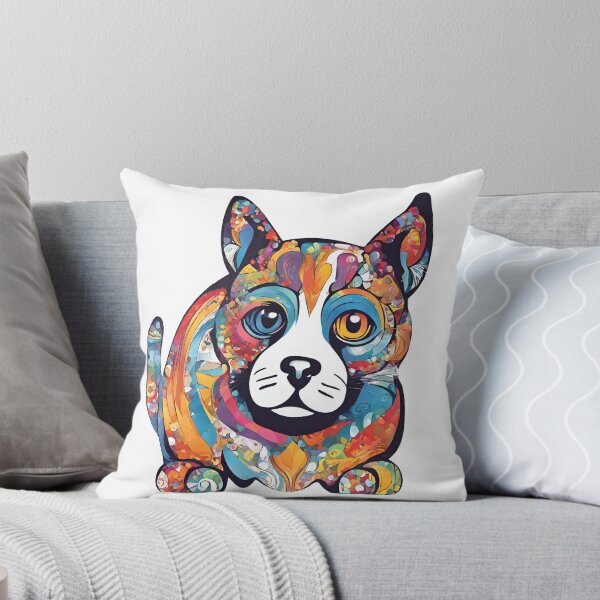 Item preview, Colorful Cute Dog designed and sold by SAKADesignArt.