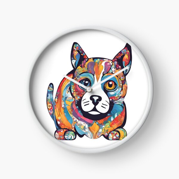 Item preview, Colorful Cute Dog designed and sold by SAKADesignArt.