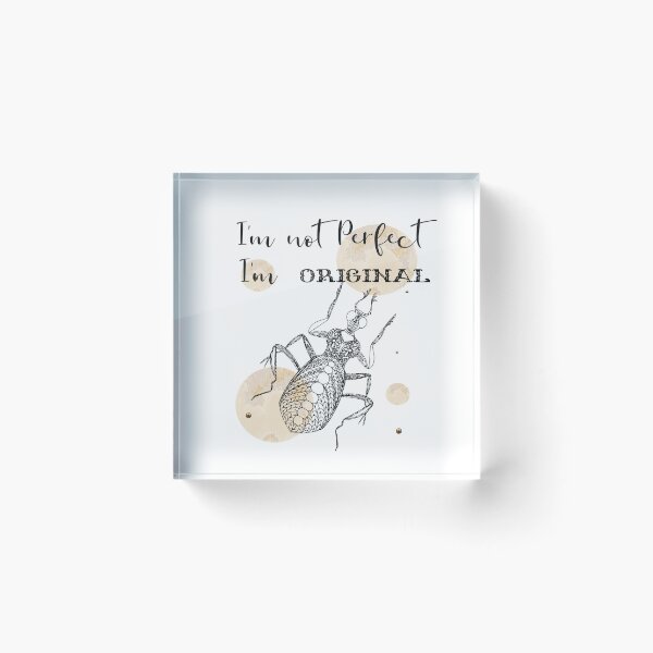 Item preview, I'm not Perfect I'm Original designed and sold by Anastasiia Yurevych.