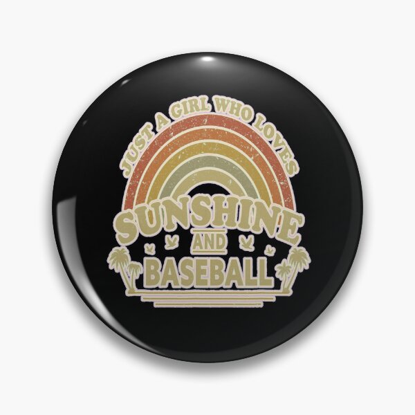Item preview, Just a Girl Who Loves Sunshine and Baseball #1 designed and sold by creativerooney.