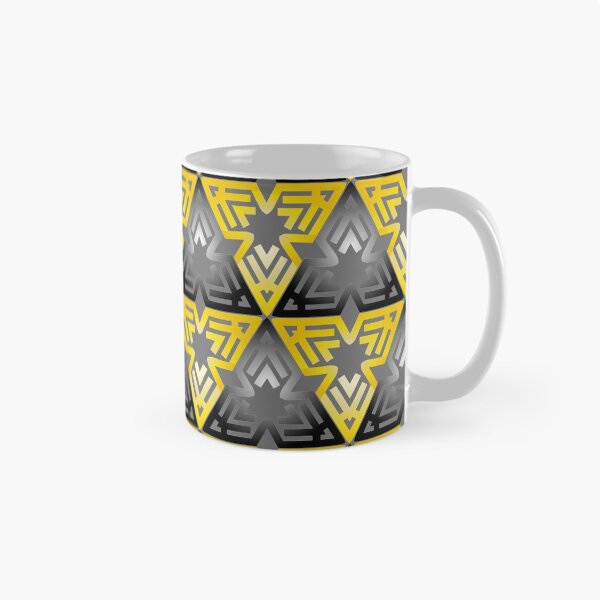 Item preview, Modern - Triangles of Black and Yellow designed and sold by BorisBurakov.