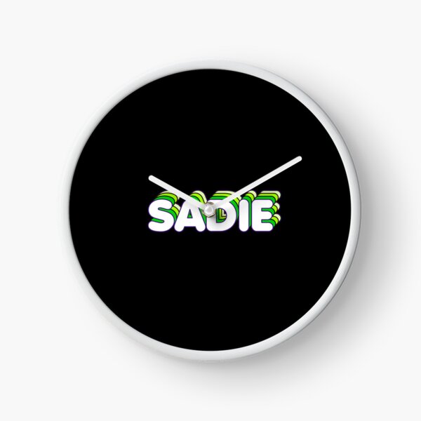 Item preview, Green Layers Sadie Name Label (Black) designed and sold by NormadWorld.
