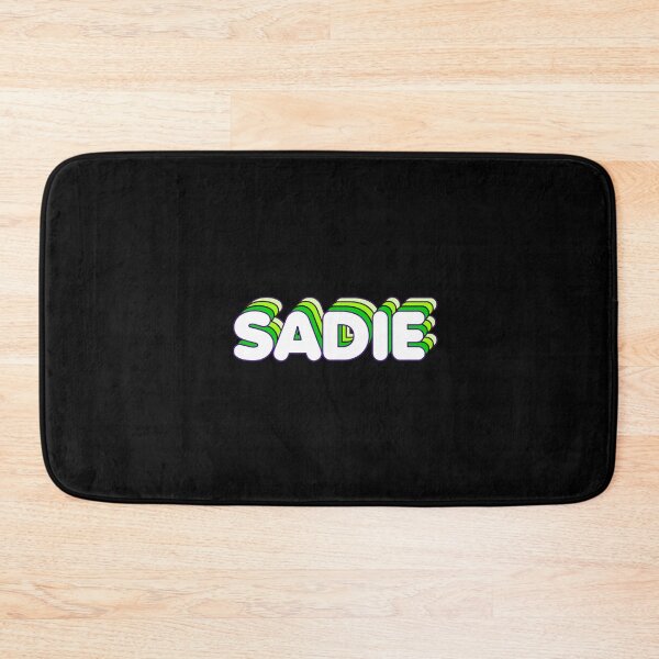 Item preview, Green Layers Sadie Name Label (Black) designed and sold by NormadWorld.