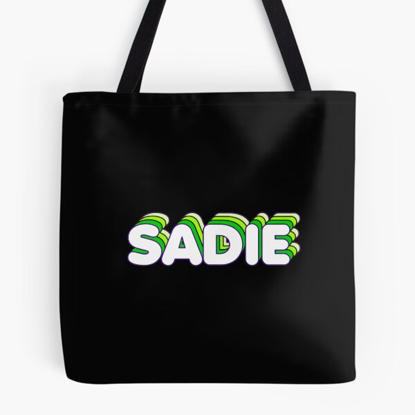 Item preview, Green Layers Sadie Name Label (Black) designed and sold by NormadWorld.