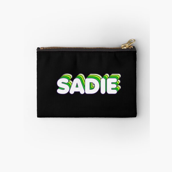 Item preview, Green Layers Sadie Name Label (Black) designed and sold by NormadWorld.