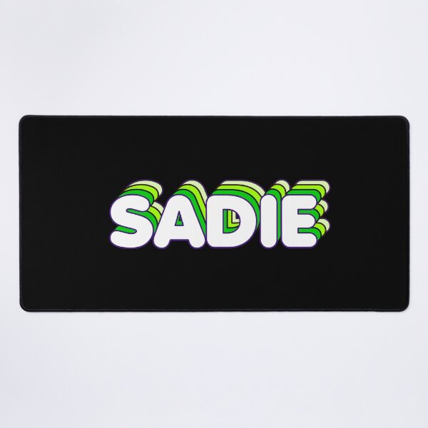 Item preview, Green Layers Sadie Name Label (Black) designed and sold by NormadWorld.