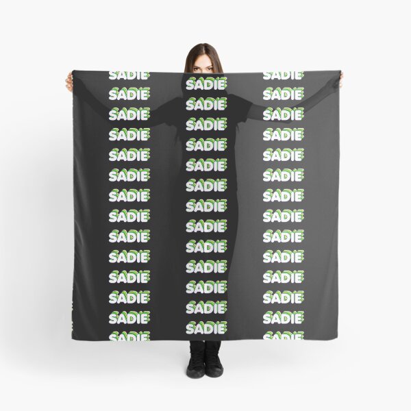 Item preview, Green Layers Sadie Name Label (Black) designed and sold by NormadWorld.