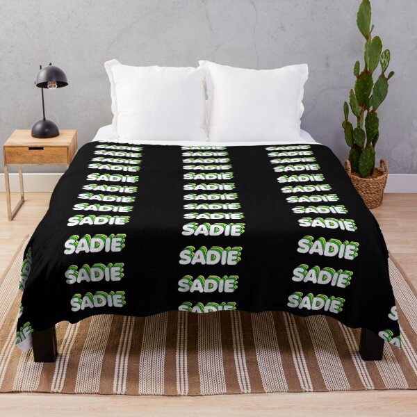 Item preview, Green Layers Sadie Name Label (Black) designed and sold by NormadWorld.