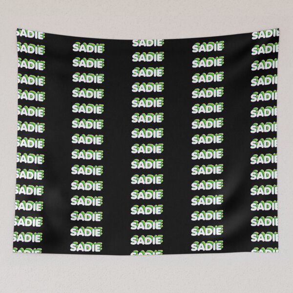 Item preview, Green Layers Sadie Name Label (Black) designed and sold by NormadWorld.