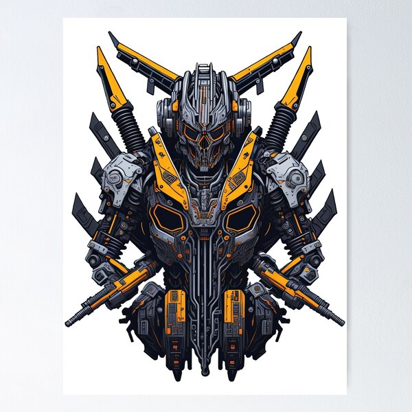 Item preview, Mecha Skulls S02 D28 designed and sold by Houerd.