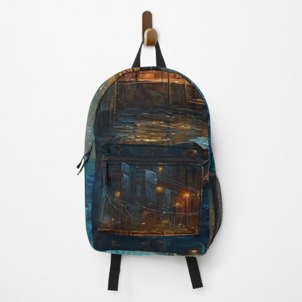 Item preview, Unique Landscapes Oil Painting Beautiful Cityscapes Exclusive Artwork A418-01 designed and sold by MPCFICTION.