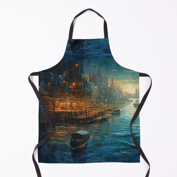 Item preview, Unique Landscapes Oil Painting Beautiful Cityscapes Exclusive Artwork A418-01 designed and sold by MPCFICTION.
