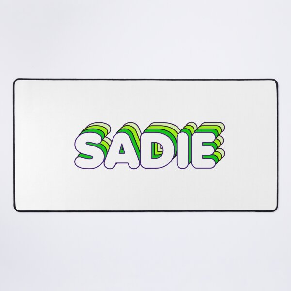 Item preview, Green Layers Sadie Name Label designed and sold by NormadWorld.