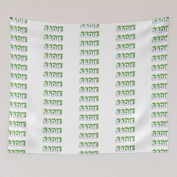Item preview, Green Layers Sadie Name Label designed and sold by NormadWorld.