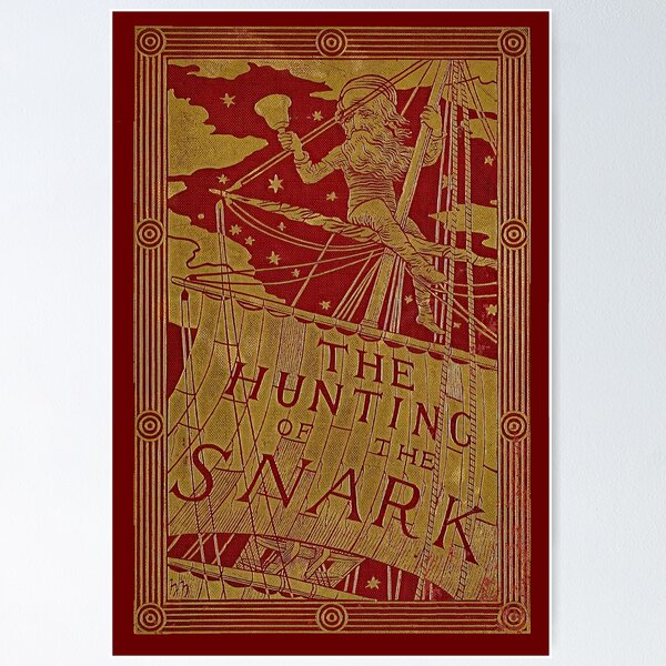 Item preview, The Hunting of the Snark- vintage book cover designed and sold by stevepaint.
