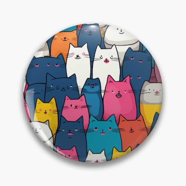 Item preview, A group of positive thinking cats designed and sold by Charlie-k3.