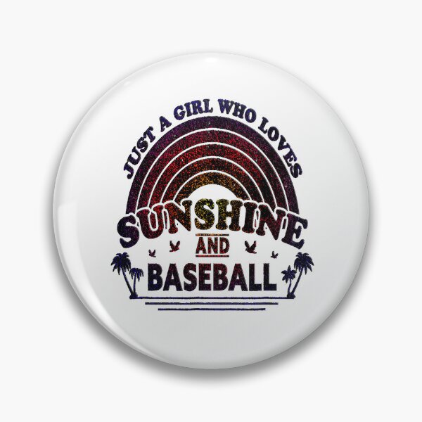 Item preview, Just a Girl Who Loves Sunshine and Baseball #2 designed and sold by creativerooney.