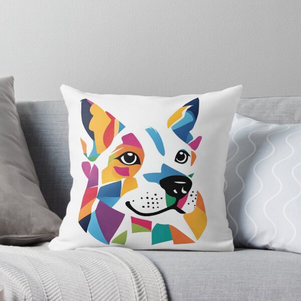 Item preview, Colorful Cute Dog designed and sold by SAKADesignArt.