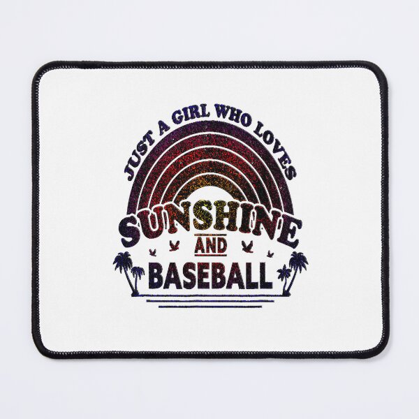 Item preview, Just a Girl Who Loves Sunshine and Baseball #2 designed and sold by creativerooney.