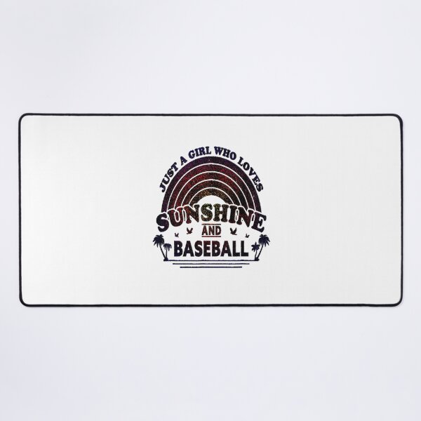 Item preview, Just a Girl Who Loves Sunshine and Baseball #2 designed and sold by creativerooney.