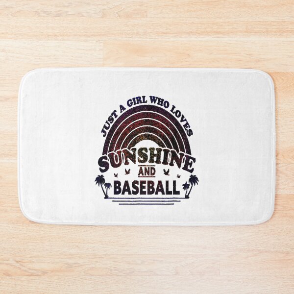 Item preview, Just a Girl Who Loves Sunshine and Baseball #2 designed and sold by creativerooney.
