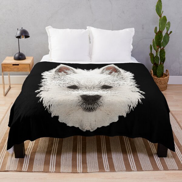 Item preview, West Highland Terrier, westi motif, hunting dogs designed and sold by Kirei-Lily.