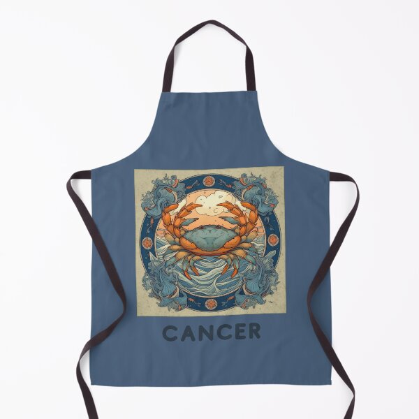 Item preview, Cancer Zodiac- Horescope/SunSign Theme on blue back ground designed and sold by CosmicNook1.