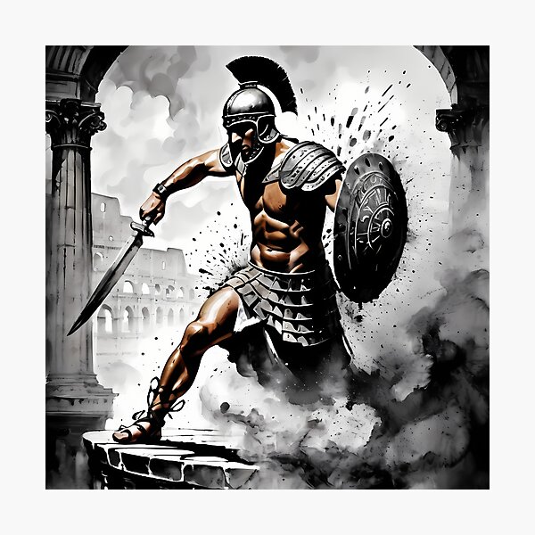 Item preview, Digital Colosseum: How Contemporary Art Rescues the Elegance and Brutality of the Gladiators designed and sold by Artedig.