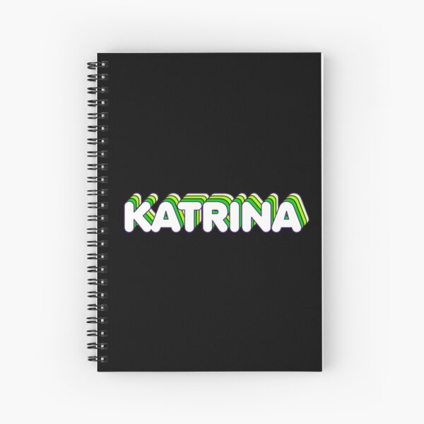 Item preview, Green Layers Katrina Name Label (Black) designed and sold by NormadWorld.