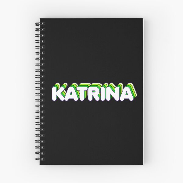 Item preview, Green Layers Katrina Name Label (Black) designed and sold by NormadWorld.