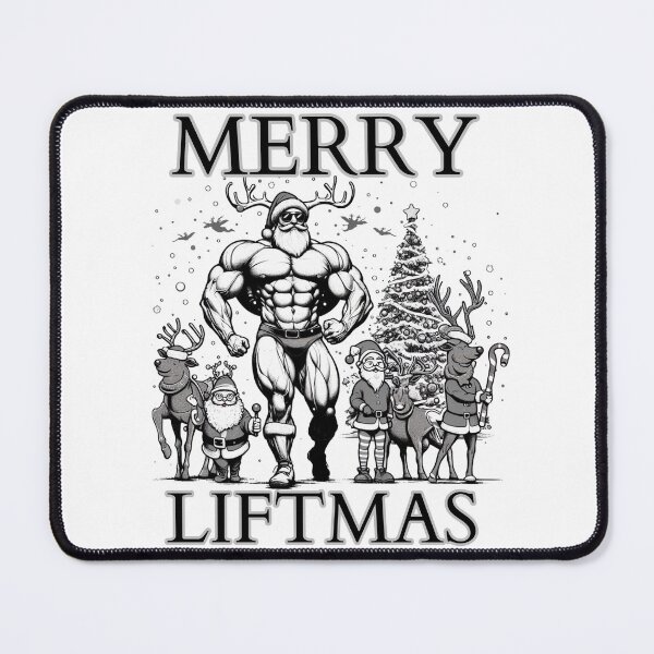Item preview, Merry Liftmas - Fitness Lover Christmas Gift designed and sold by GalaxyGraffiti.