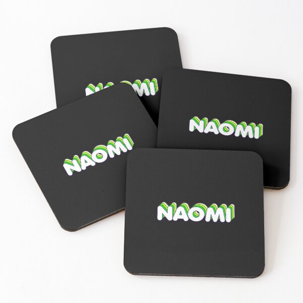 Item preview, Green Layers Naomi Name Label (Black) designed and sold by NormadWorld.