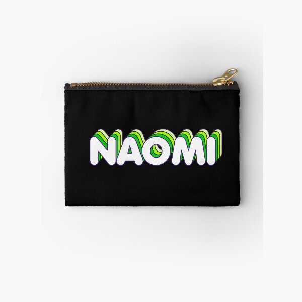 Item preview, Green Layers Naomi Name Label (Black) designed and sold by NormadWorld.