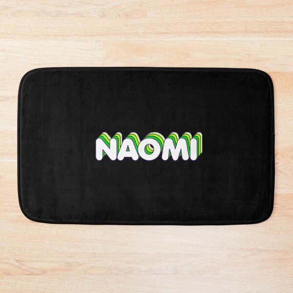 Item preview, Green Layers Naomi Name Label (Black) designed and sold by NormadWorld.
