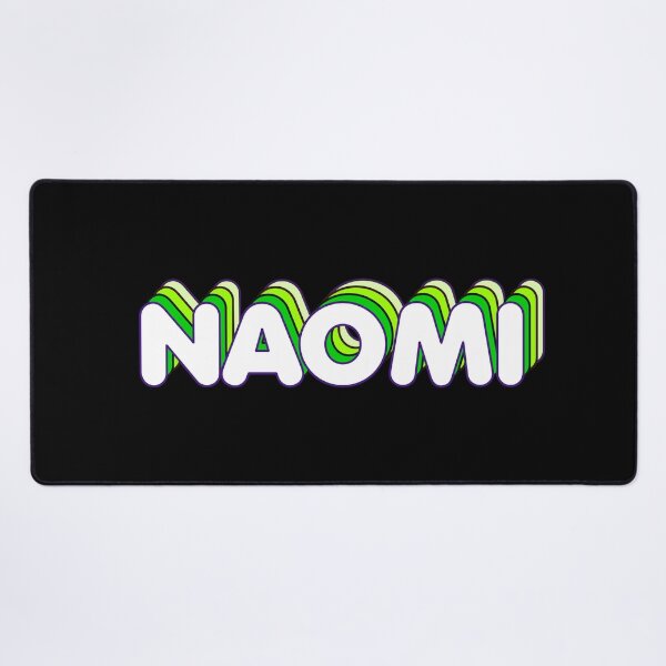 Item preview, Green Layers Naomi Name Label (Black) designed and sold by NormadWorld.