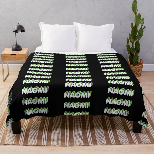 Item preview, Green Layers Naomi Name Label (Black) designed and sold by NormadWorld.