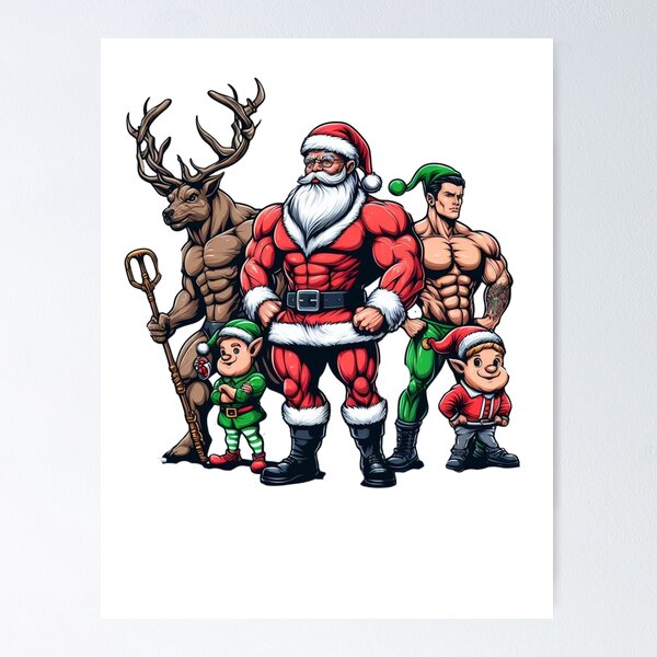 Item preview, Merry Liftmas - Fitness Lover Christmas Gift designed and sold by GalaxyGraffiti.