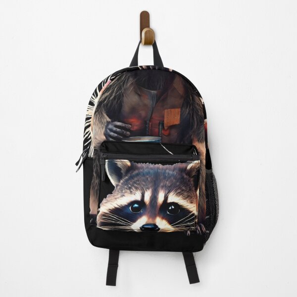 Item preview, Happy New Year Raccoon Fireworks designed and sold by Aquillashop.