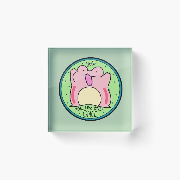 Item preview, You only live once designed and sold by Quacktails.