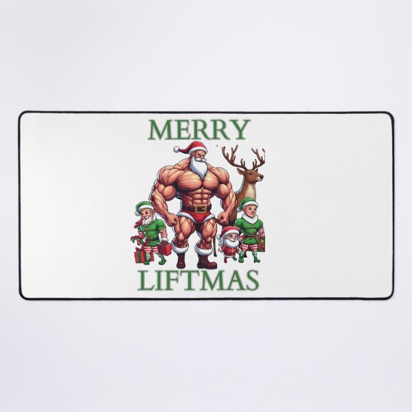 Item preview, Merry Liftmas - Fitness Lover Christmas Gift designed and sold by GalaxyGraffiti.