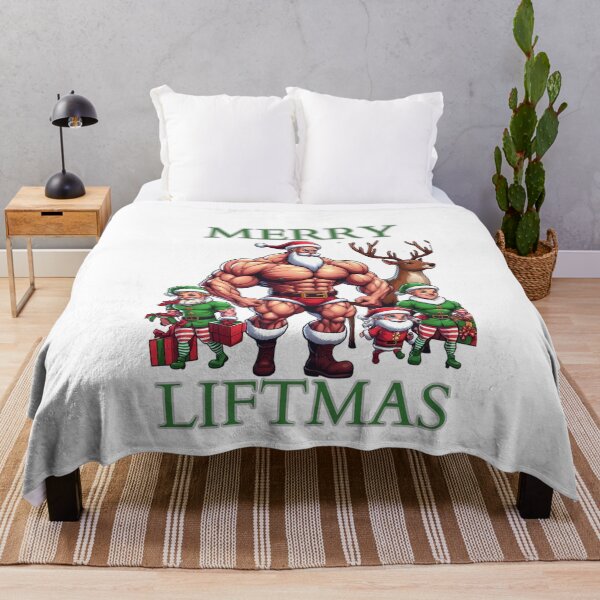 Item preview, Merry Liftmas - Fitness Lover Christmas Gift designed and sold by GalaxyGraffiti.