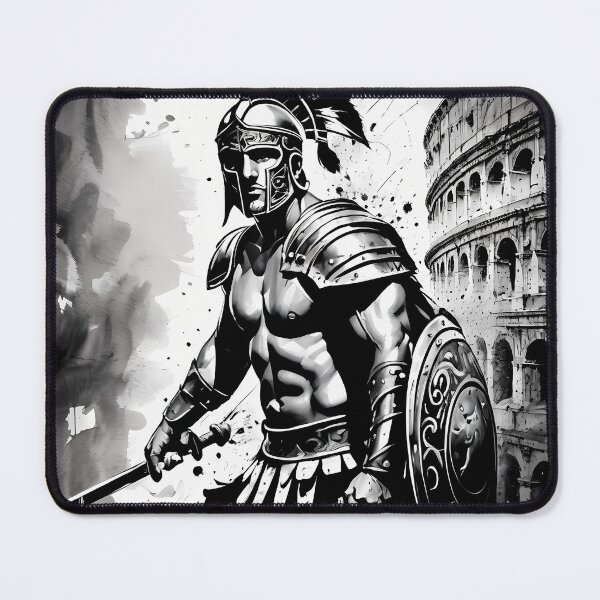 Item preview, Digital Fighting: Exploring the Ferocity and Elegance of Roman Gladiators in Contemporary Art designed and sold by Artedig.