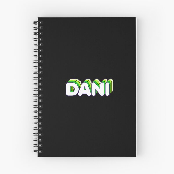 Item preview, Green Layers Dani Name Label (Black) designed and sold by NormadWorld.