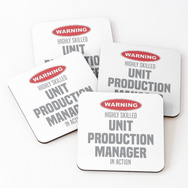 Item preview, Highly Skilled Unit Production Manager in Action designed and sold by NermilioDesigns.